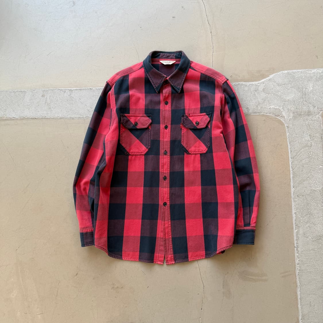 리바이스 레드탭 체크 워크 셔츠 상품이미지2