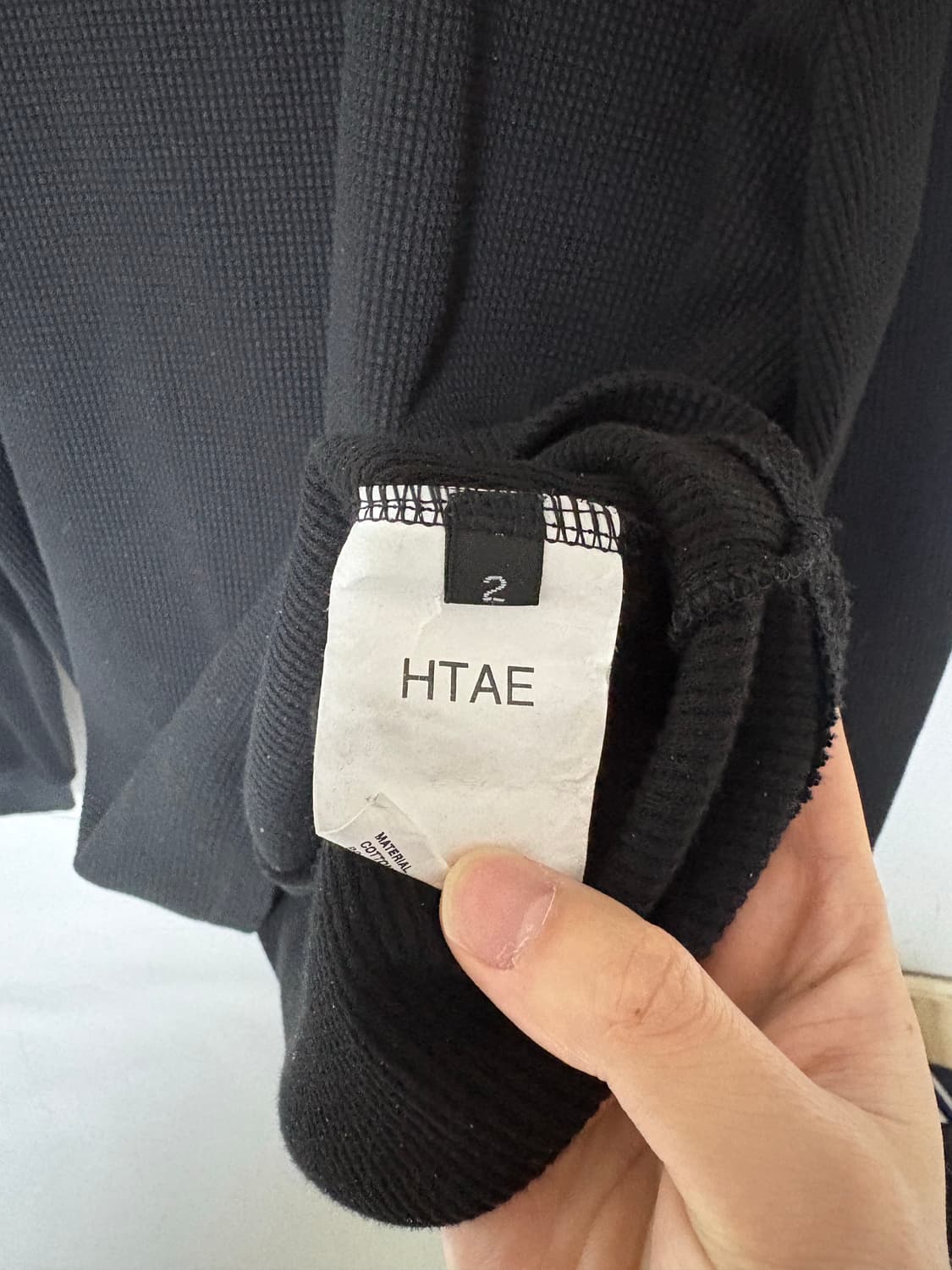 htae 써멀 롱슬리브 블랙 2 상품이미지4