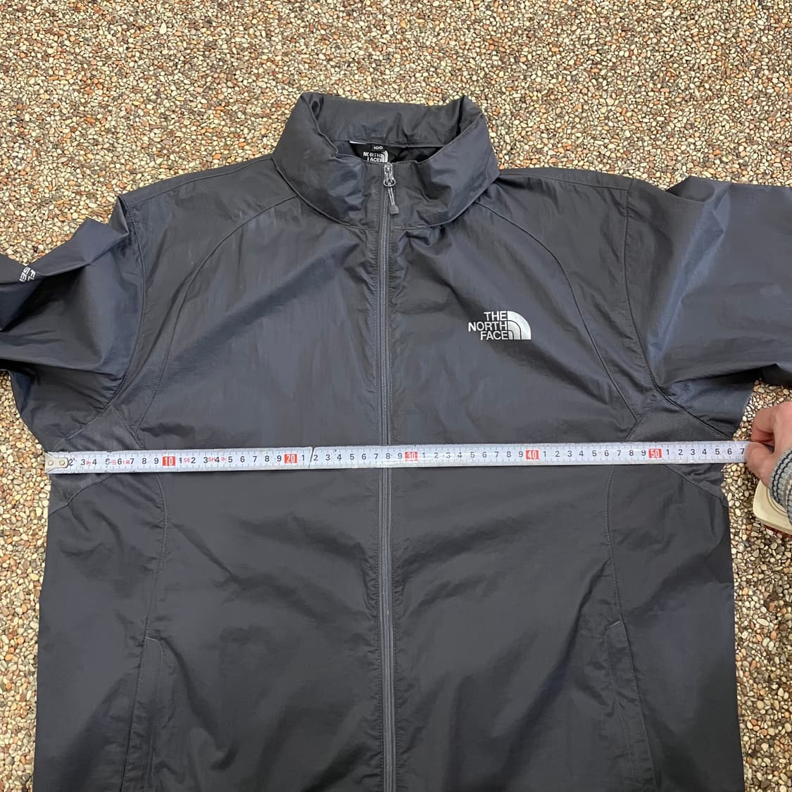 200 노스페이스 바람막이 자켓 그레이 상품이미지7
