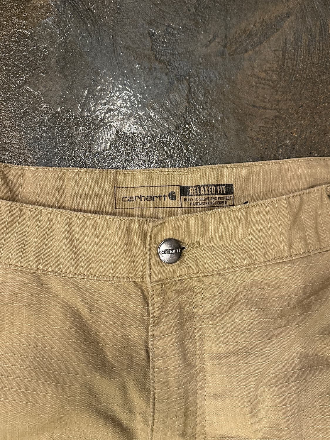 칼하트 카펜터 베이지 카고팬츠 38x32 상품이미지3