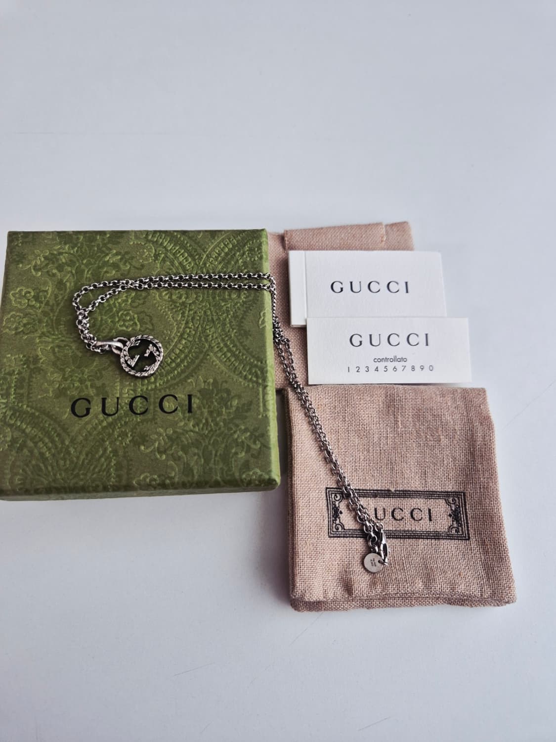 구찌 인터로킹 목걸이 상품이미지1