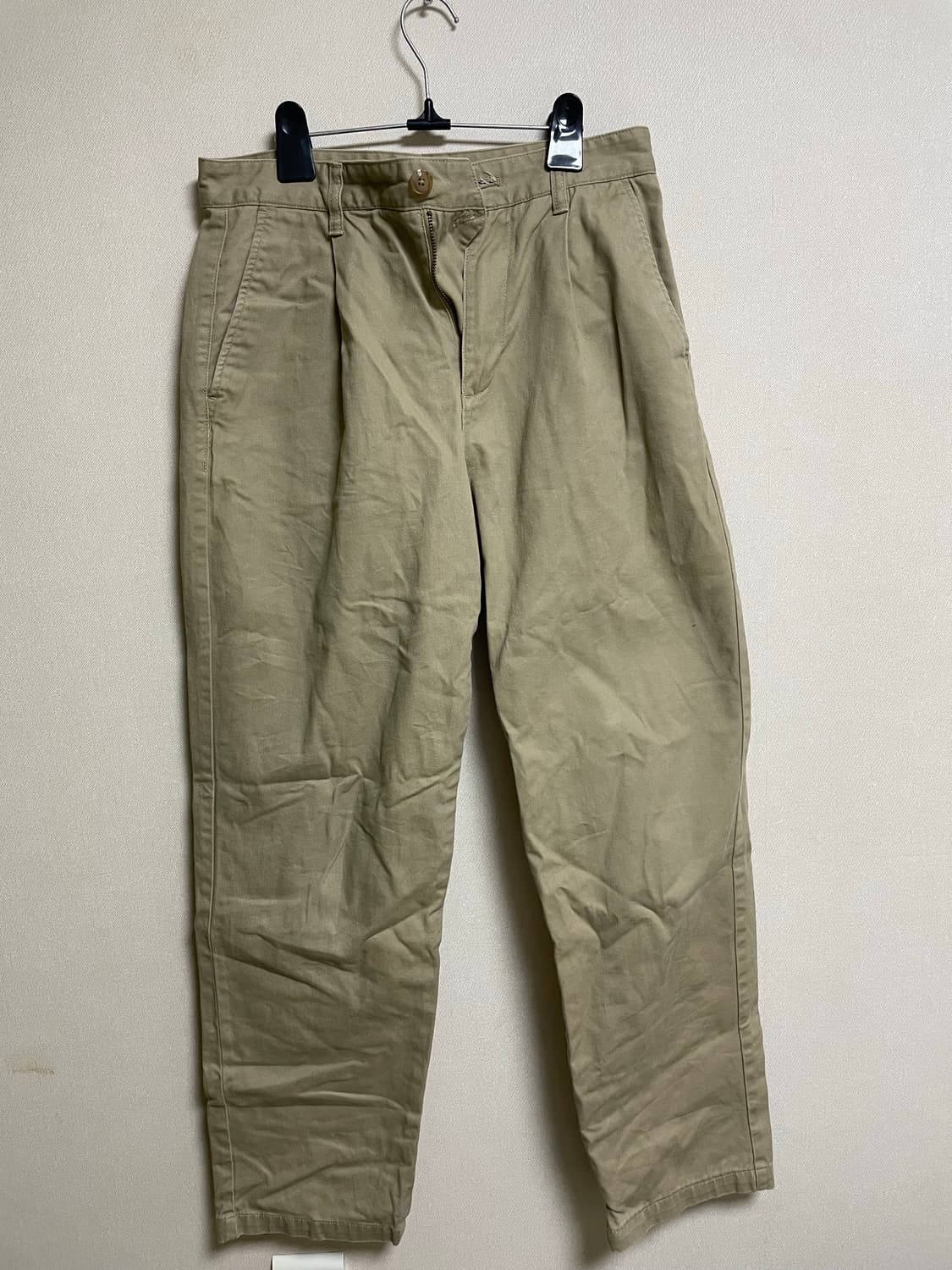 무신사스텐다드 원턱 와이드 치노팬츠 상품이미지1