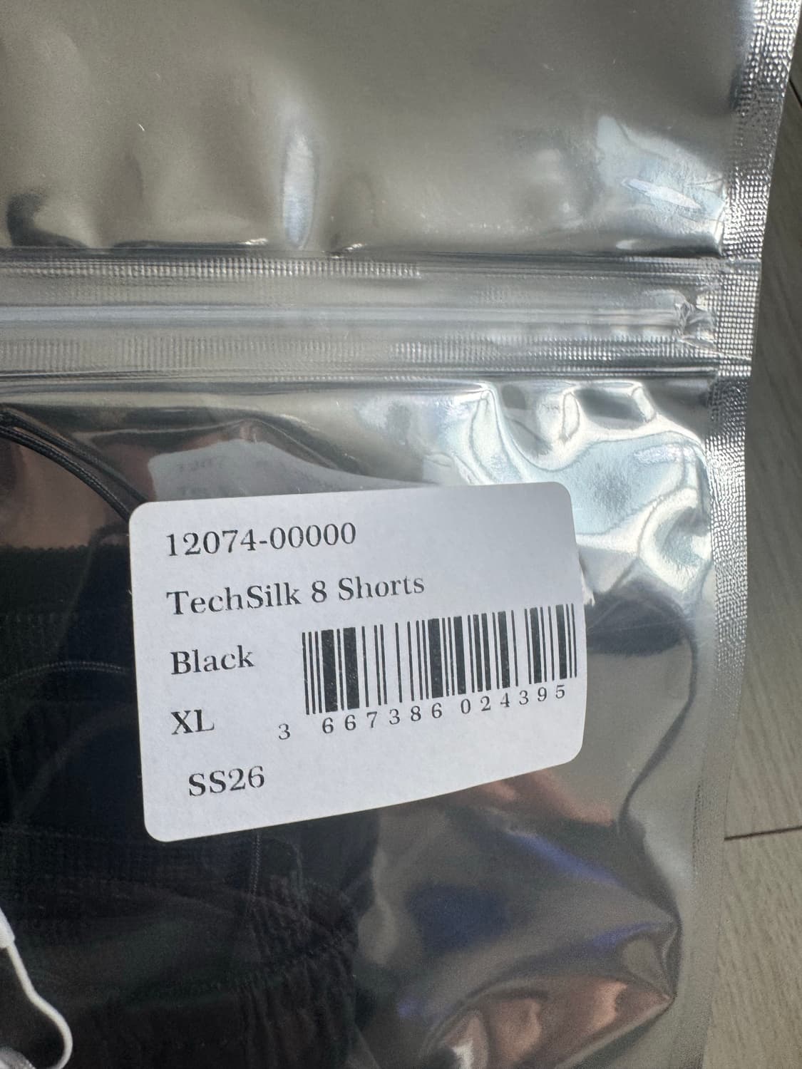 새티스파이SATISFY 테크실크8인치 쇼츠  블랙 XL(새상품) 상품이미지10