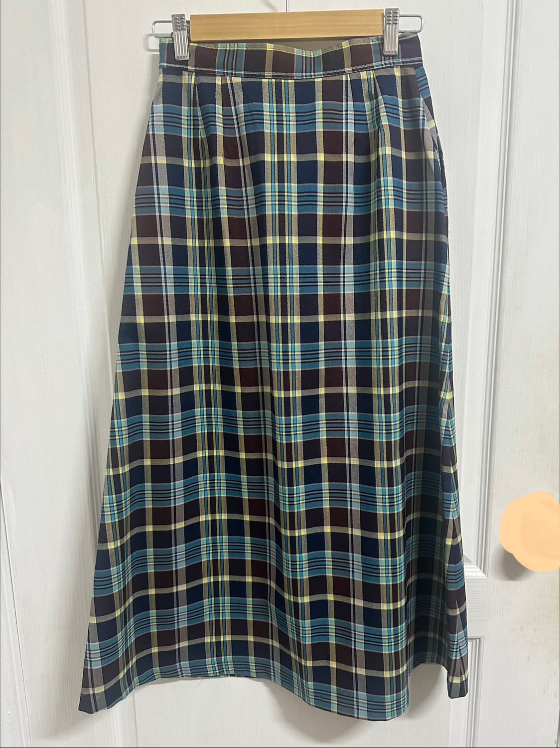 니코앤드 Niko and 블루체크스커트 상품이미지2