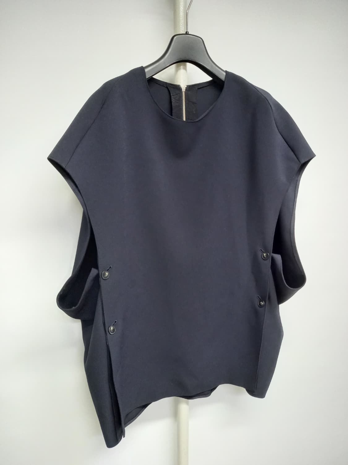 새 AMX 춘하추 얇은 루즈박시핏 베스트 F 44-77 상품이미지6