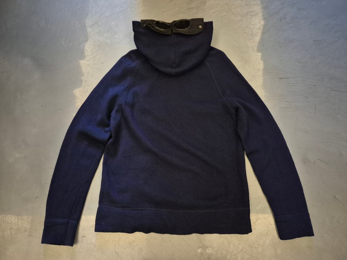 00s C.P COMPANY 고글 후드 니트 짚업 상품이미지3