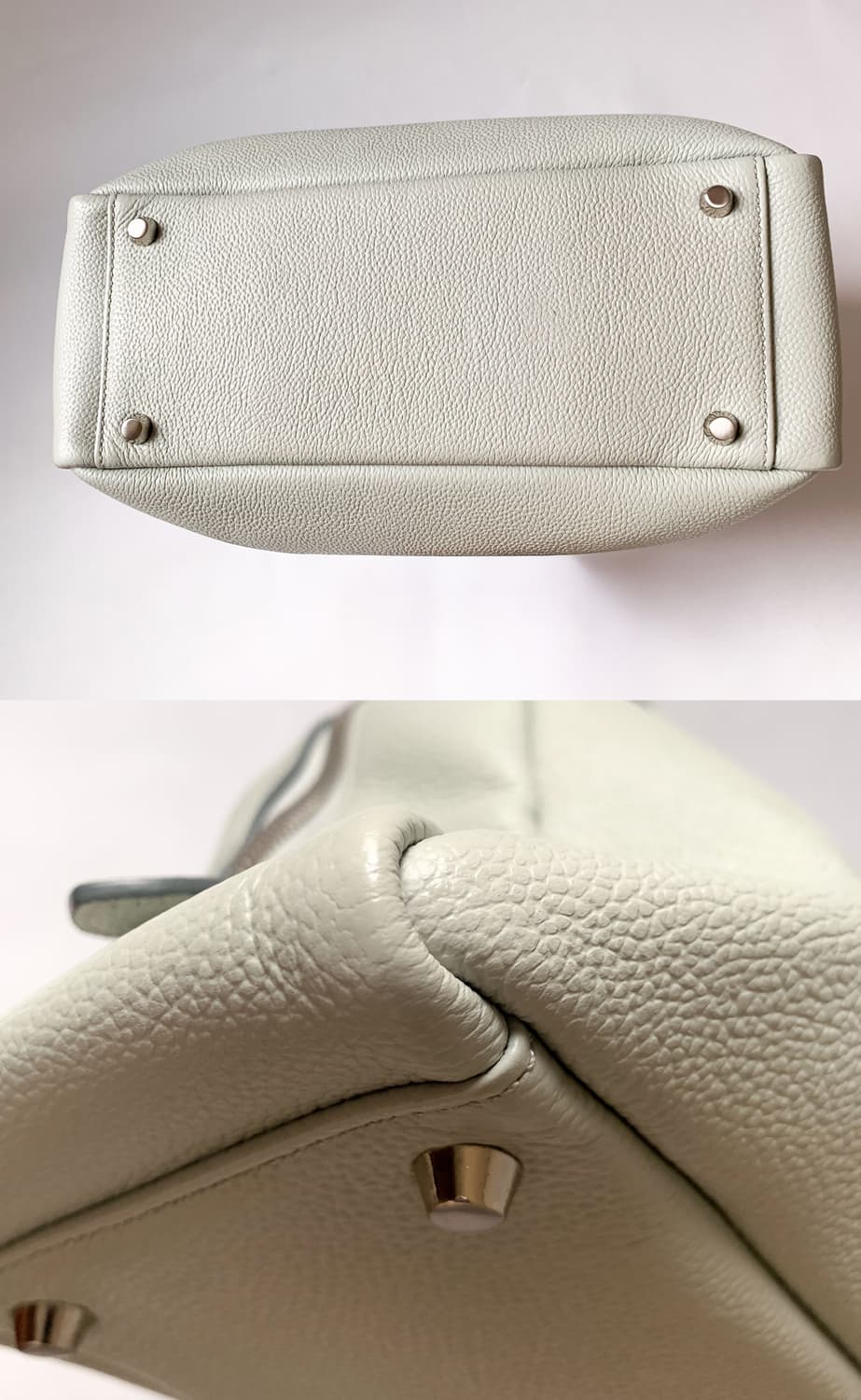 분크 스몰 토크 백 라이트 모스그린 컬러 & 키링 set 상품이미지8