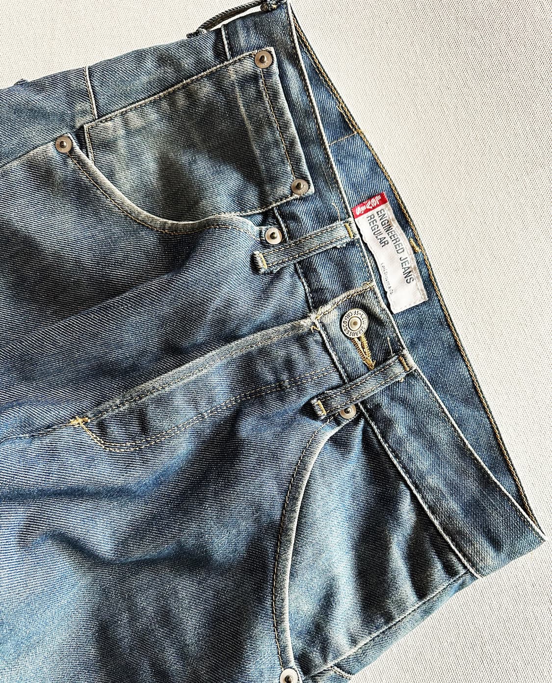 LEVI'S engineered regular blue w28 상품이미지8