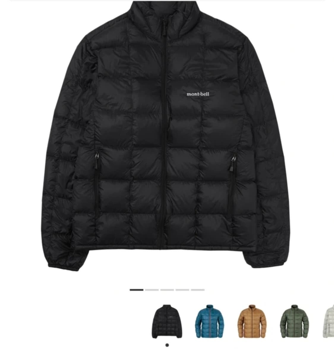 몽벨 슈페리어 다운 자켓 블랙 S 상품이미지1