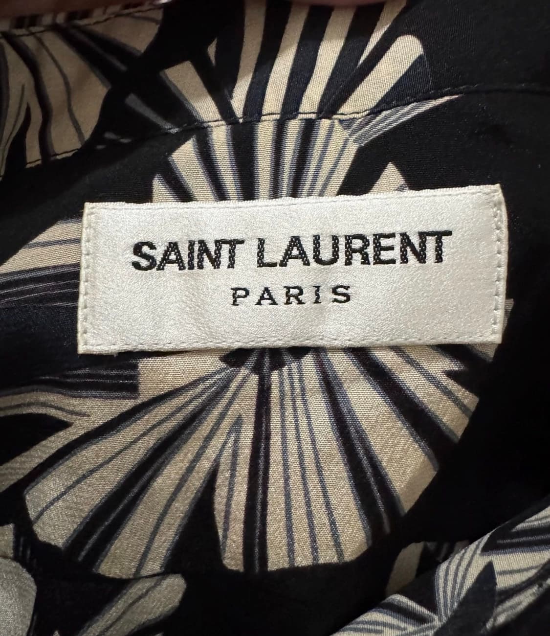 [BTS 정국님 착용] 생로랑 22ss 오리가미 실크 셔츠 상품이미지6