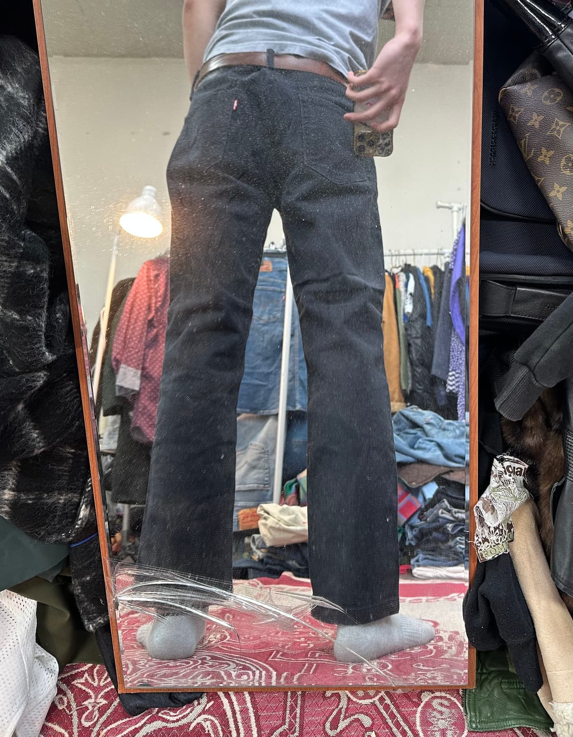 리바이스 블랙진  상품이미지4