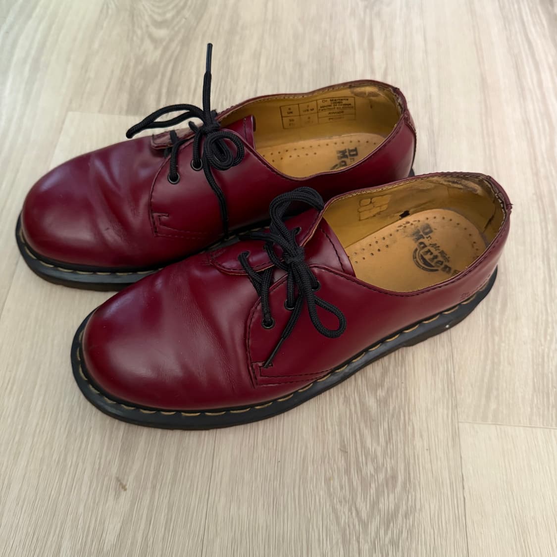 닥터마틴 1461 체리레드 250 상품이미지2