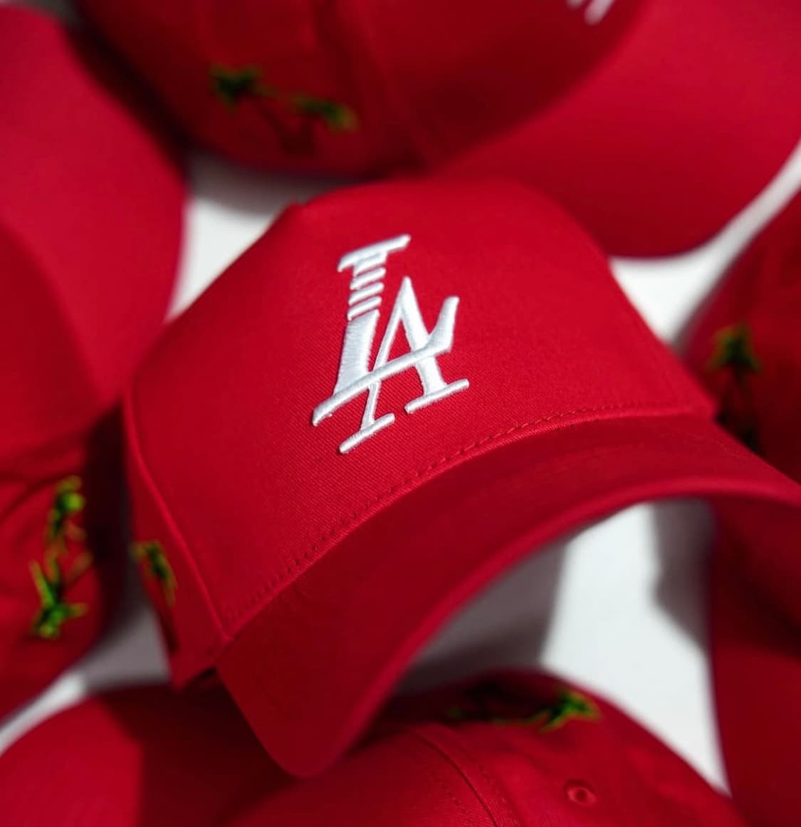 새상품 Reference 브랜드 한정판 LA 팜트리 스냅백 모자 상품이미지1