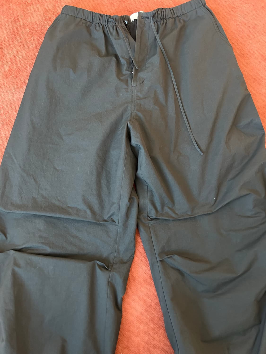 아모멘토 drawstring wide fatigue pants L 상품이미지2