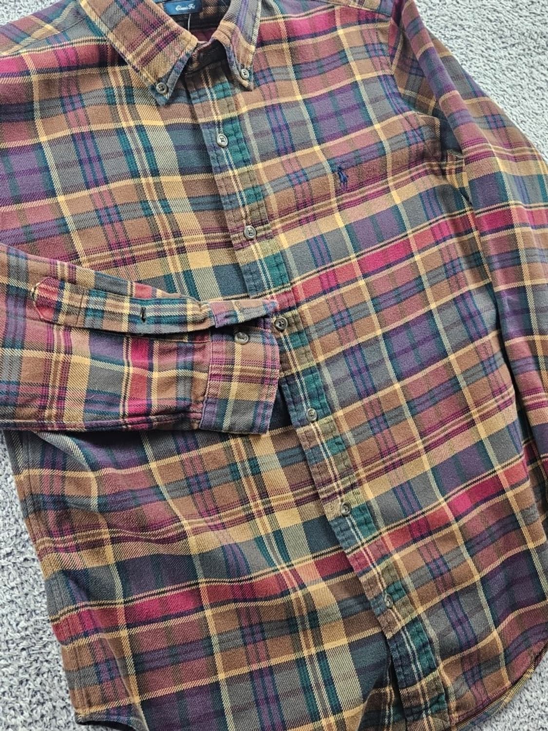 폴로랄프로렌 체크 플란넬 클래식 셔츠 ( M ) / 10985 상품이미지6