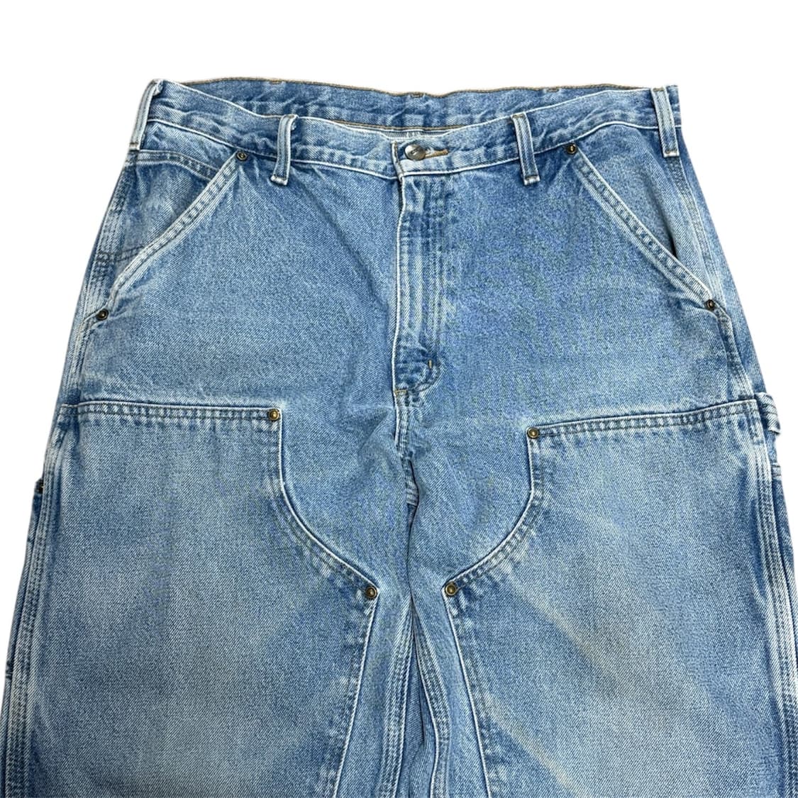 빈티지 칼하트 B73 더블니 연청 faded 상품이미지2