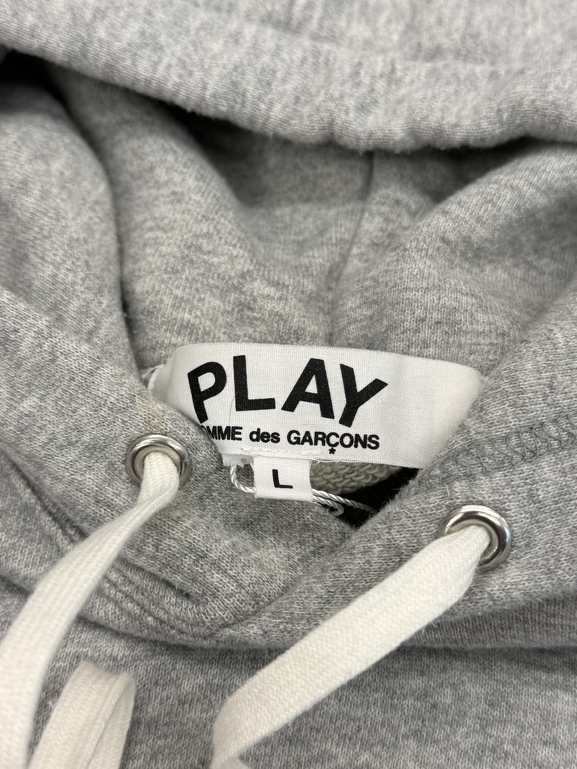 꼼데가르송 레드 하트와펜 스웻 후드 상품이미지5