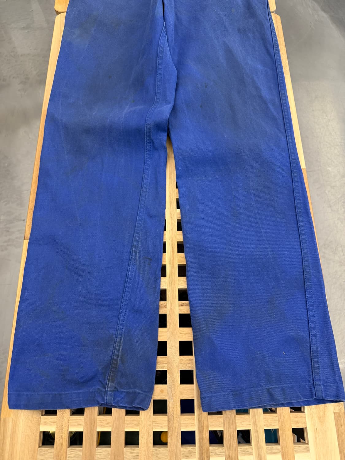 70s DISTRESSED Oil-Stained 빈티지 프렌치워크팬츠 상품이미지4