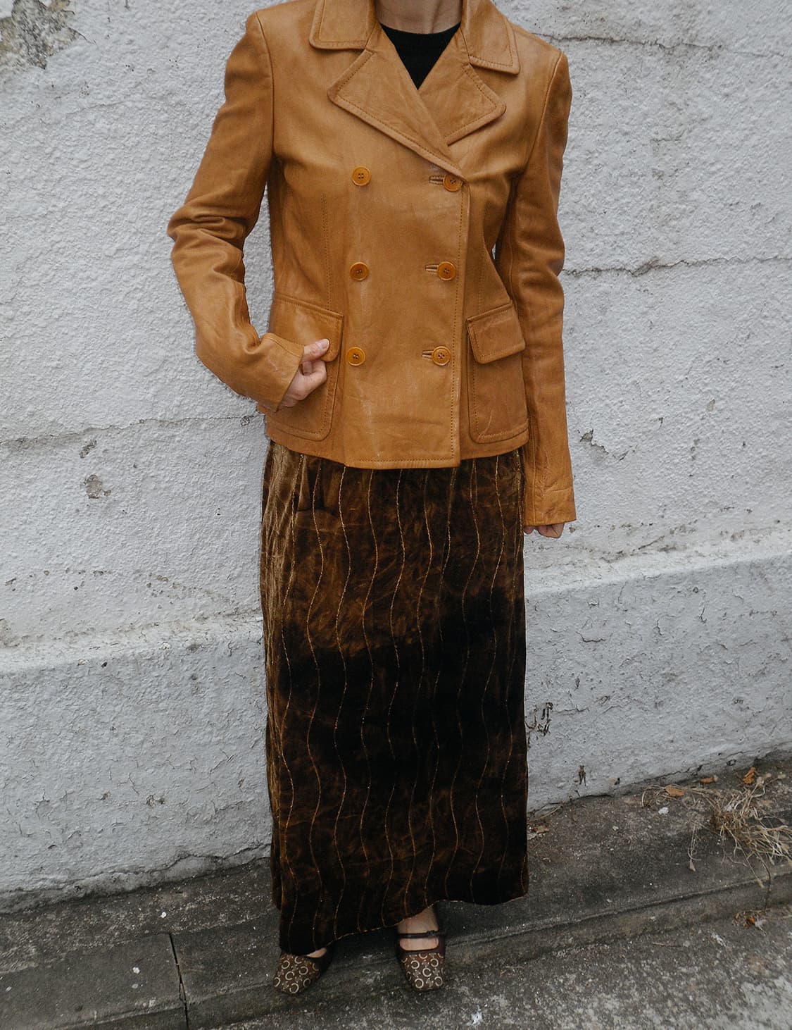 DKNY 양가죽 자켓 상품이미지3