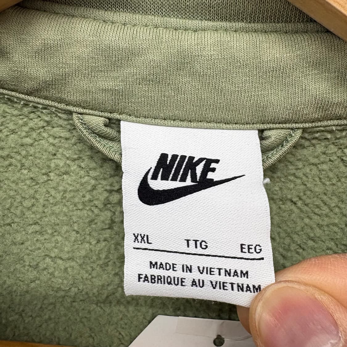 나이키 올드스쿨 그린 자켓 남/XXL 상품이미지7
