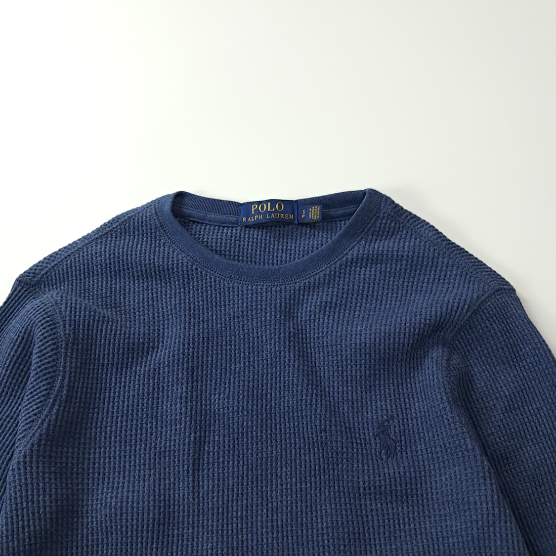 CK246 S 폴로 와플 아쿠아블루 티셔츠 상품이미지2