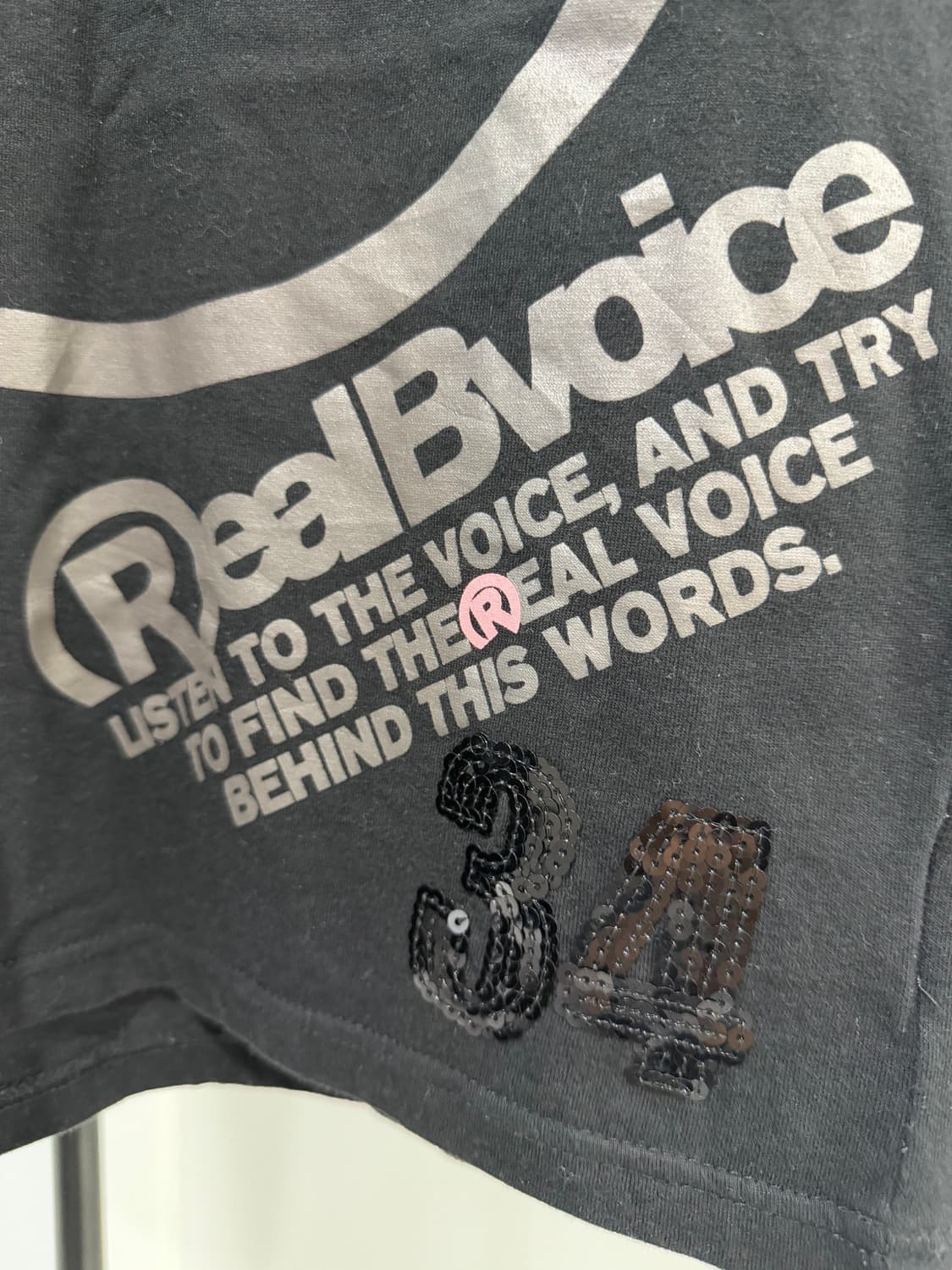 리얼비보이스  빈티지 스마일 다양한패치 여성 반팔티셔츠  상품이미지7