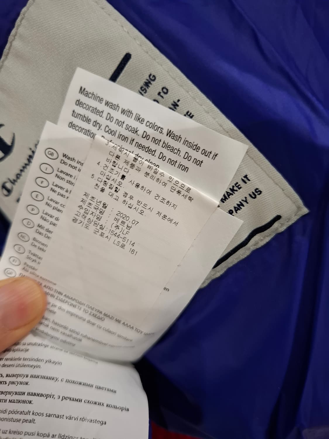 챔피온 패딩 M 상품이미지6