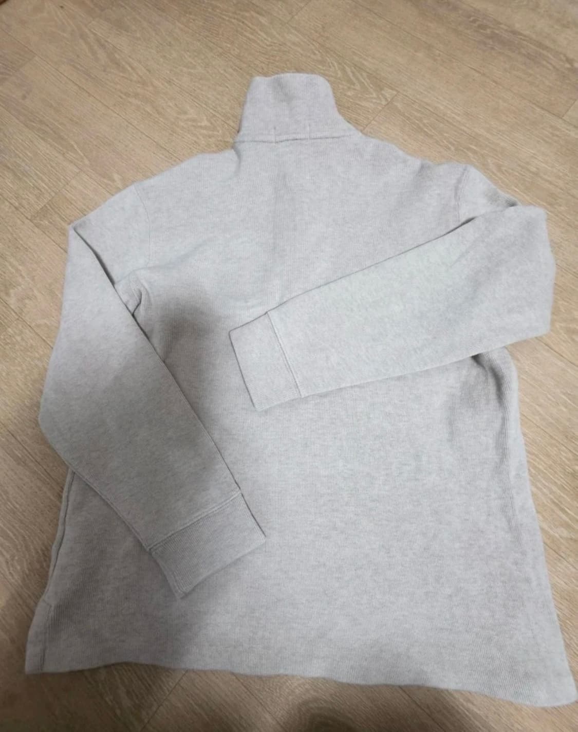 폴로 랄프로렌 반집업 코튼 니트 M 상품이미지5