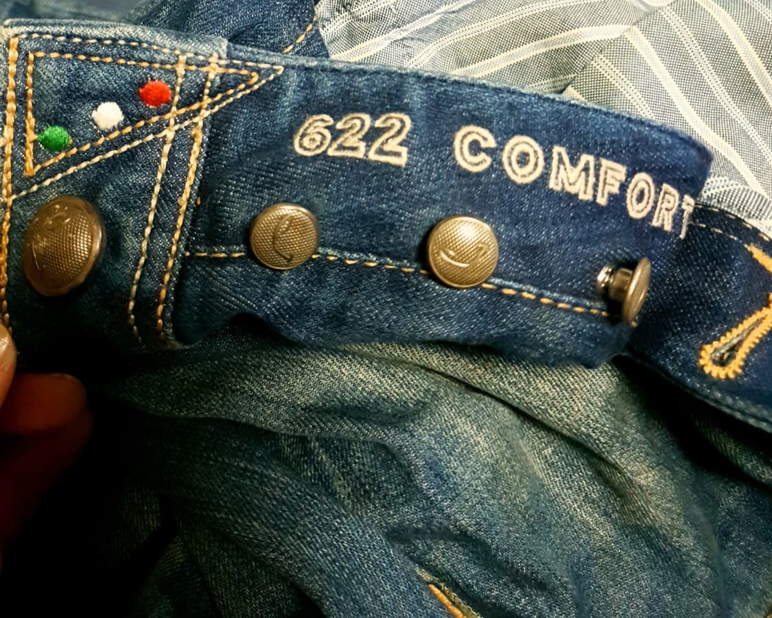 (이태리) 야콥코헨 622컴포트 테일러드 송치패치 데님진 미들블루(32) 상품이미지8