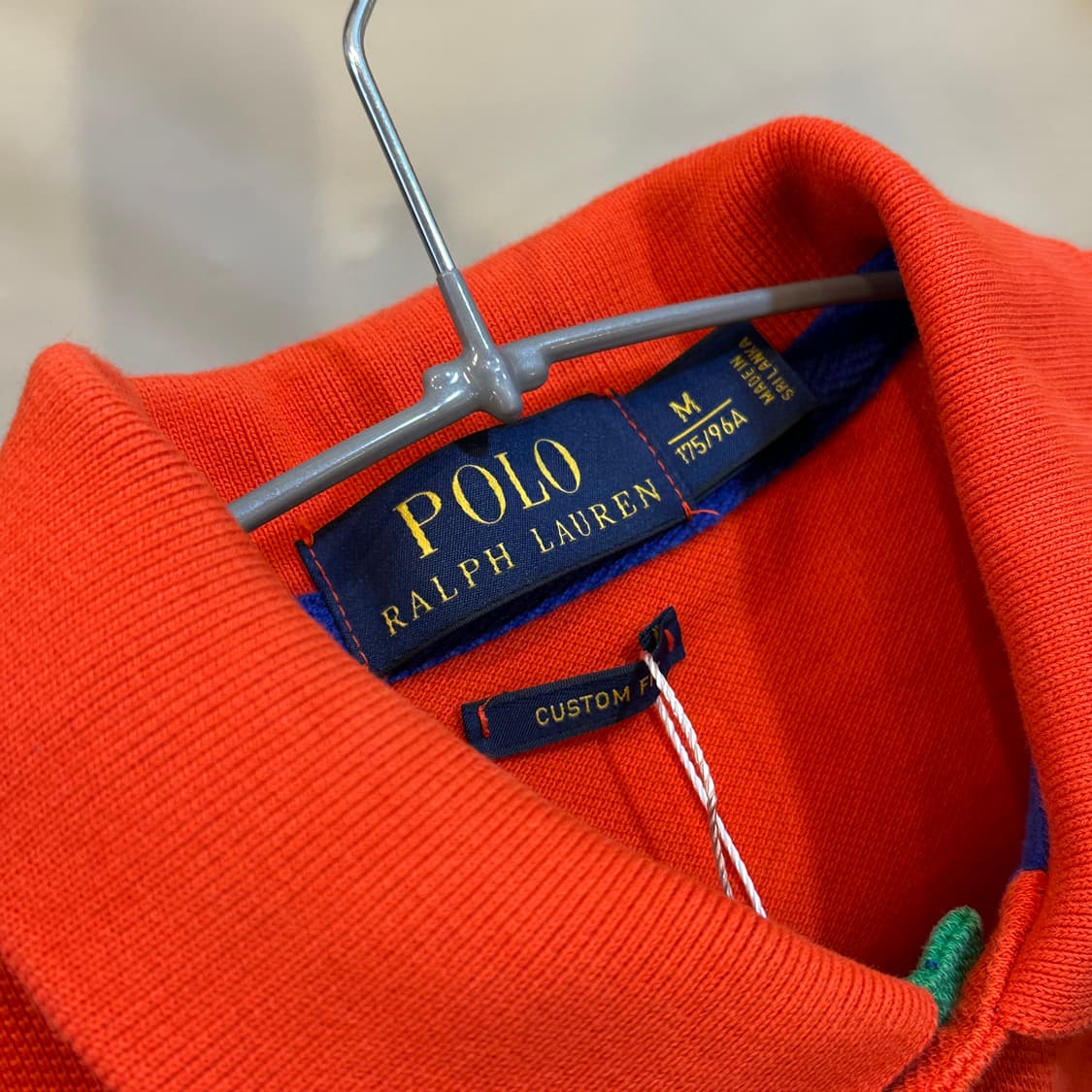 폴로 랄프로렌 빅포니 오렌지 pk 반팔티 M 상품이미지4