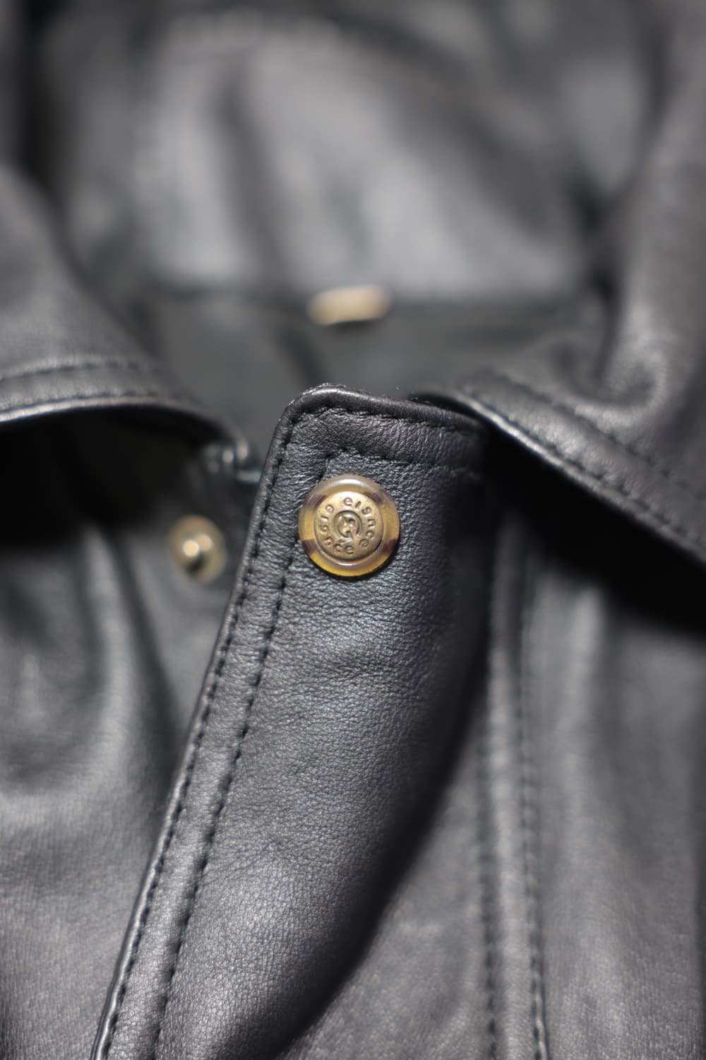 [JPN] Black Leather Blouson Jacket 상품이미지3