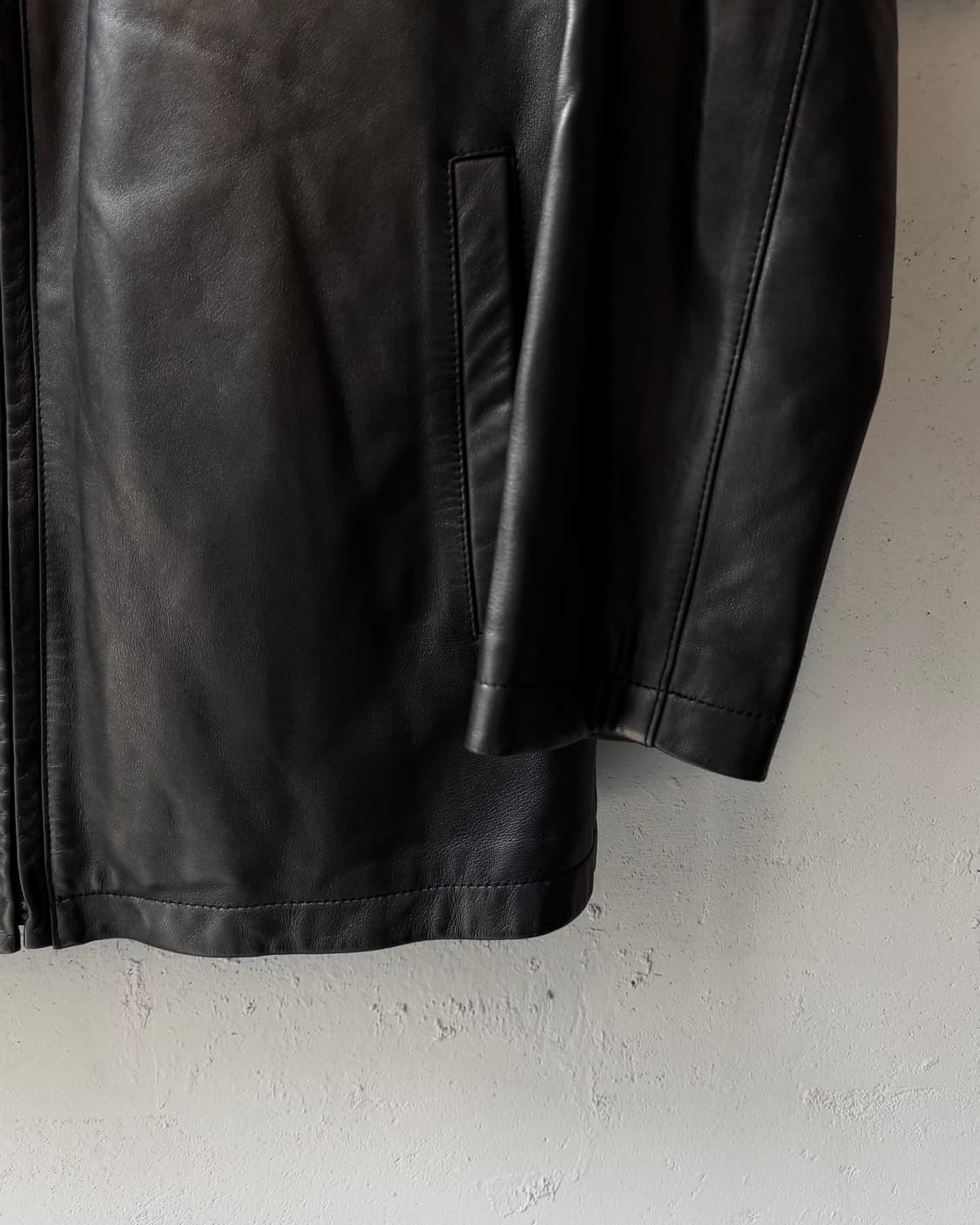 NAUTICA LAMBSKIN LEATHER JACKET 상품이미지4