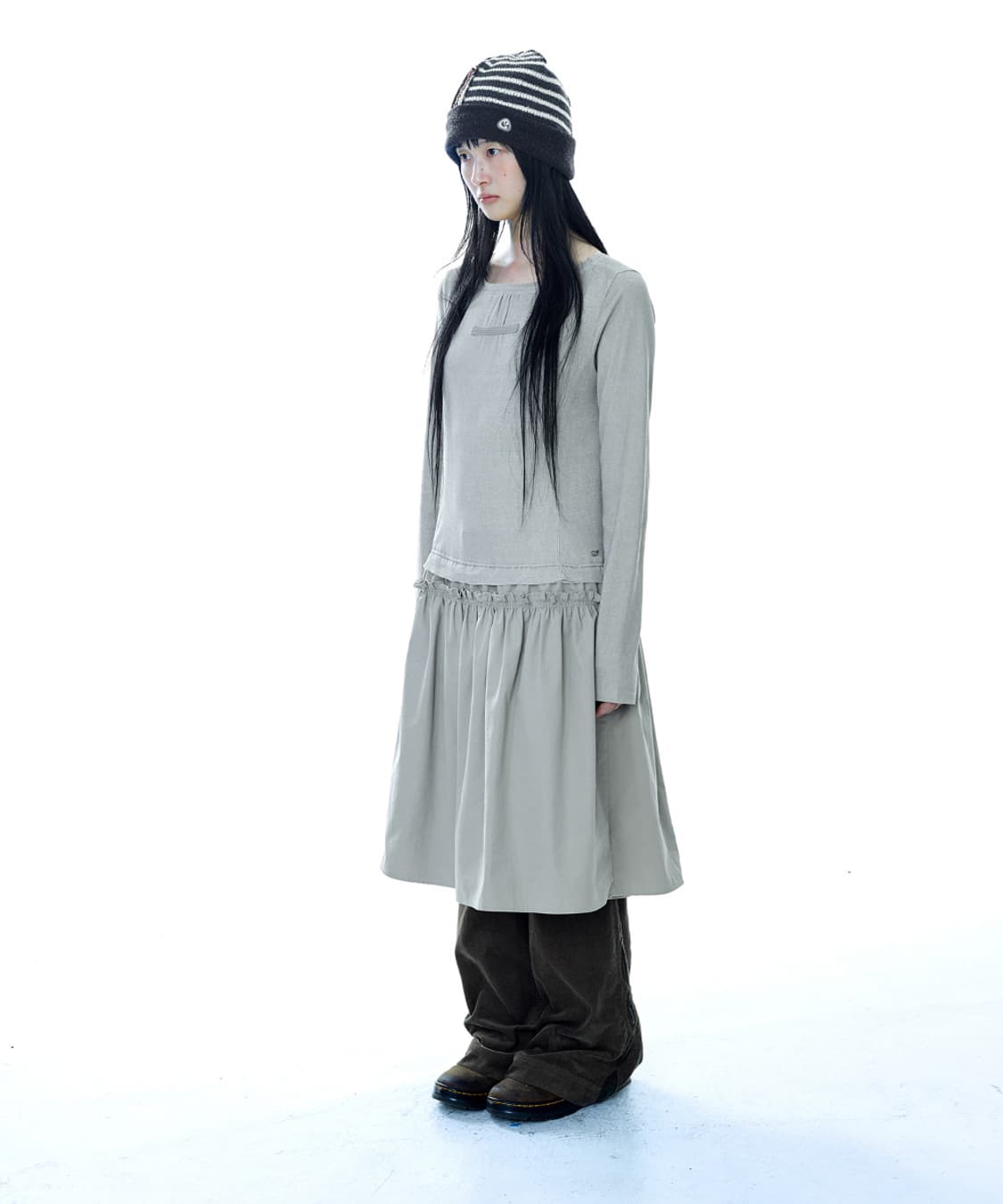 Coyseio 2 way one piece light khaki - OS 상품이미지1