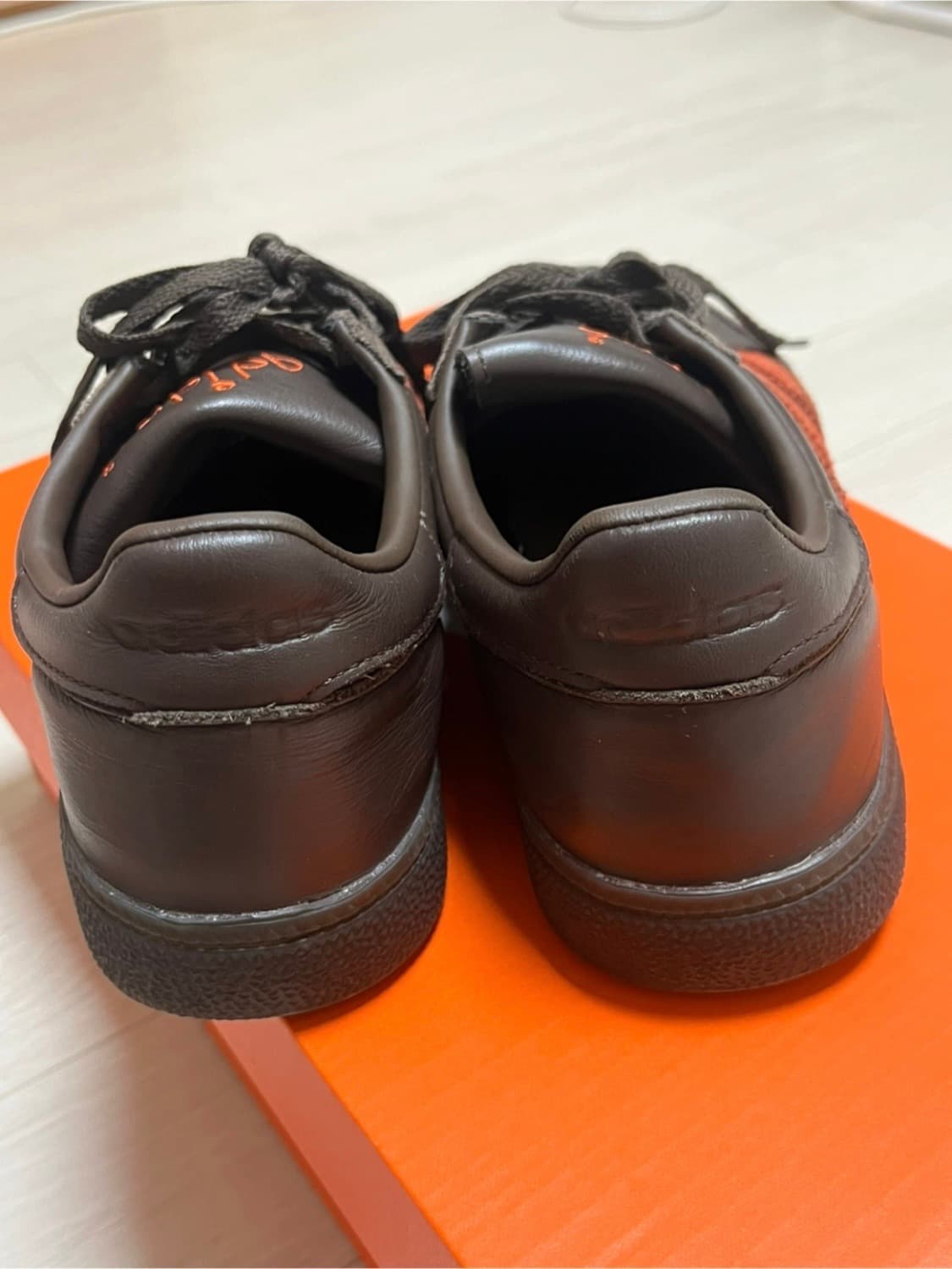 아디다스 스페지알 핸드볼 브라운 오렌지 245 상품이미지4