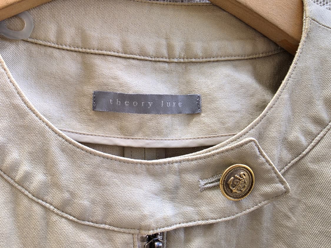 띠어리 럭스 리넨 집업자켓 상품이미지4