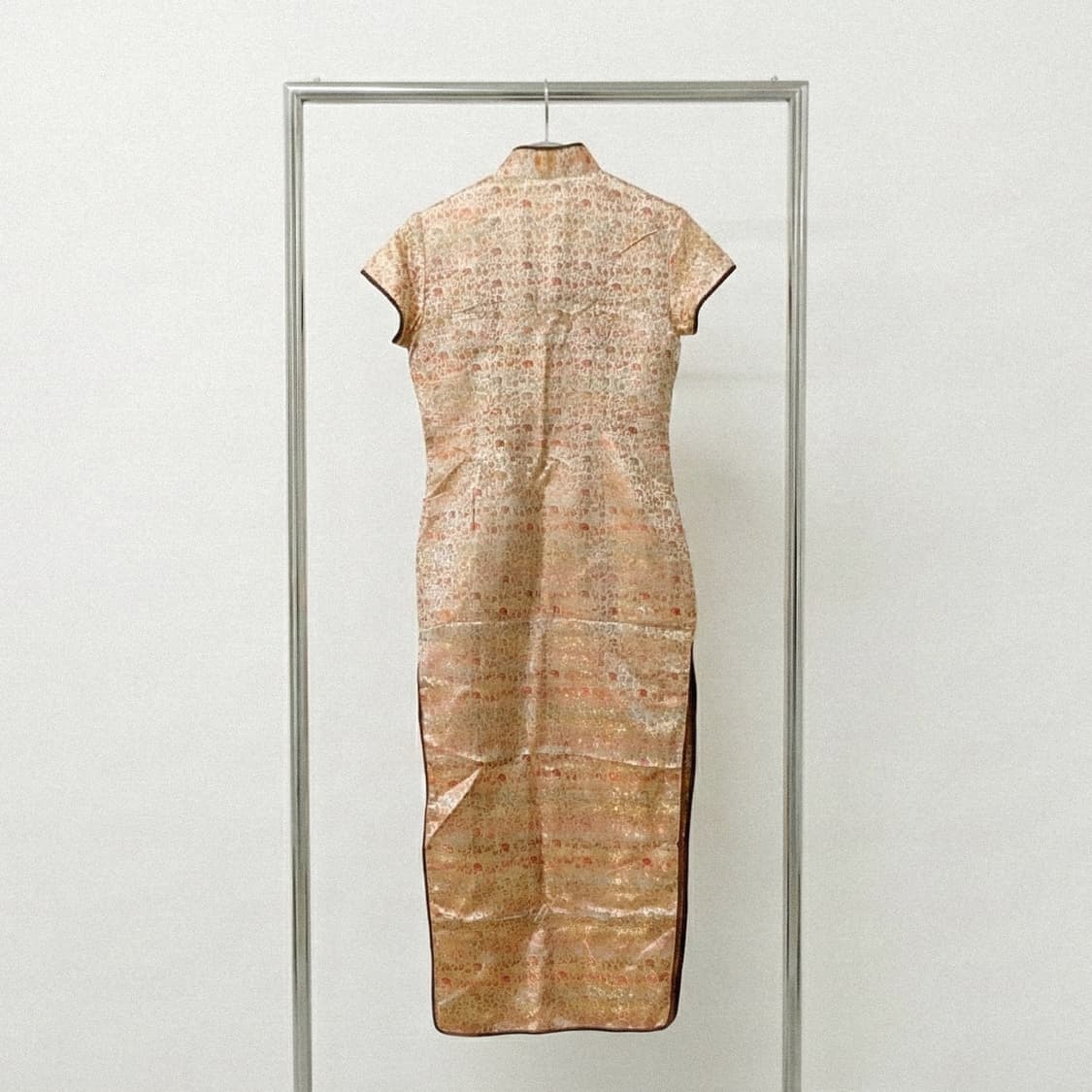 [Vintage] Salmon Oriental Qipao 상품이미지2