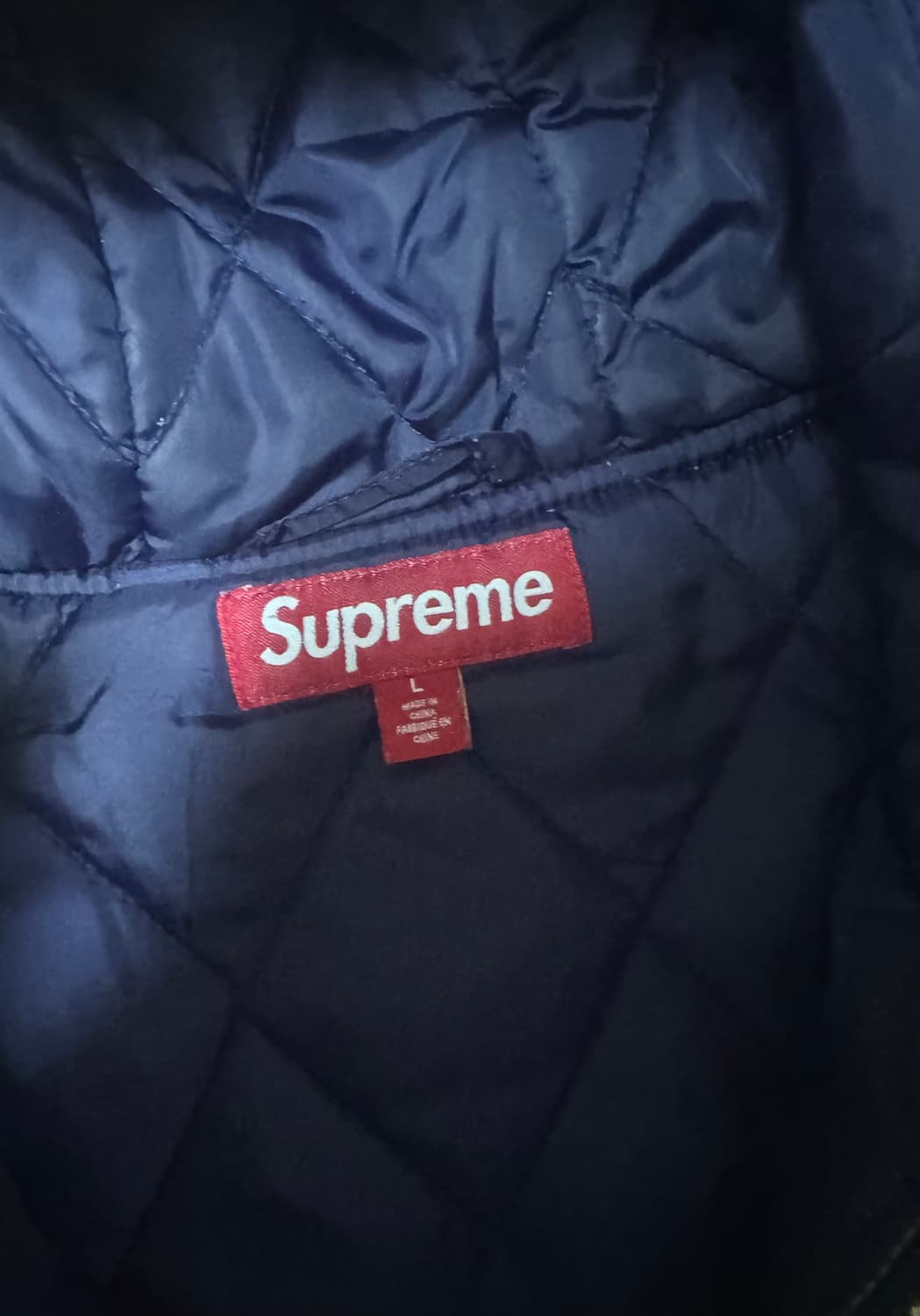 슈프림 반다나 자카드 데님 후드집업 워크자켓 L 상품이미지3