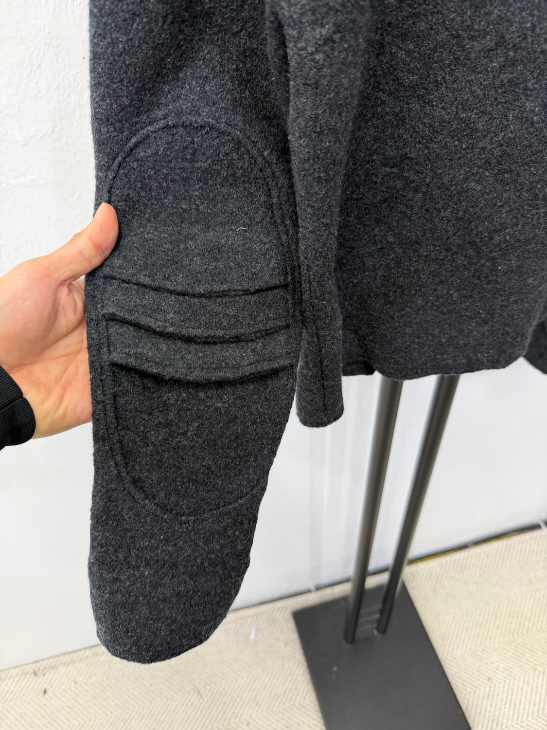 정품) 쟈딕앤볼테르 울 집업 자켓 S 상품이미지6