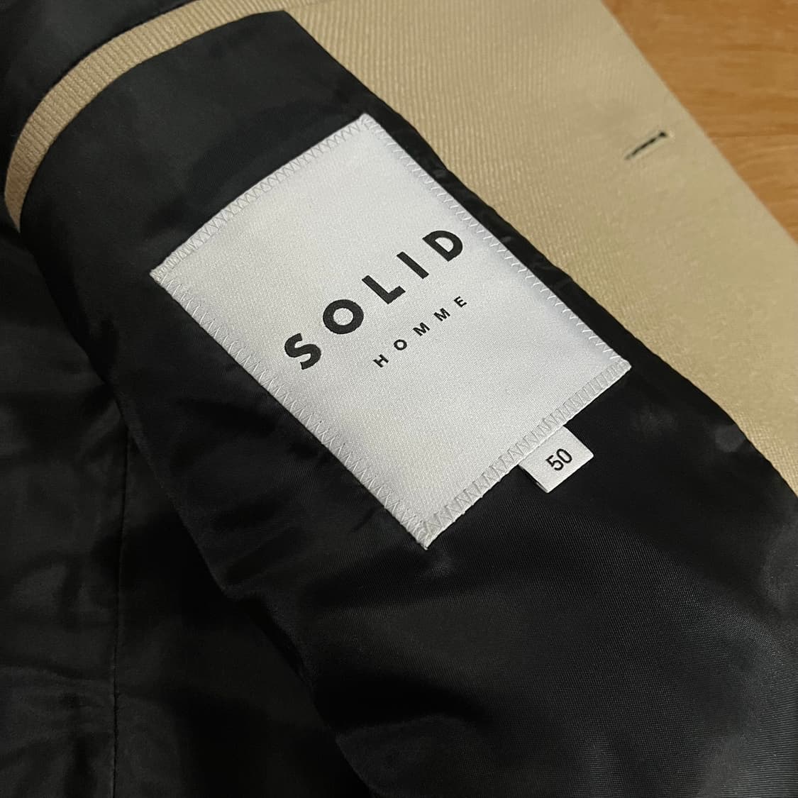 [110] 솔리드옴므 오버 자켓 상품이미지7