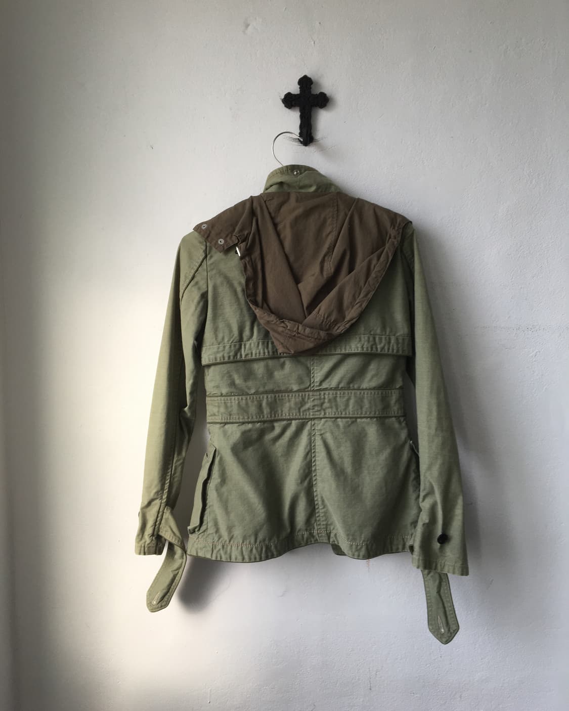 Layered point high neck jacket 상품이미지3