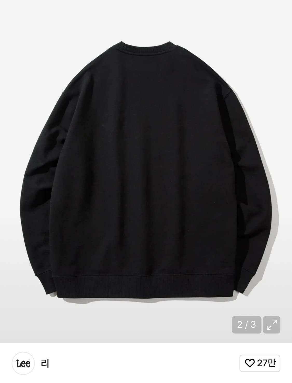 리 맨투맨 S 상품이미지2