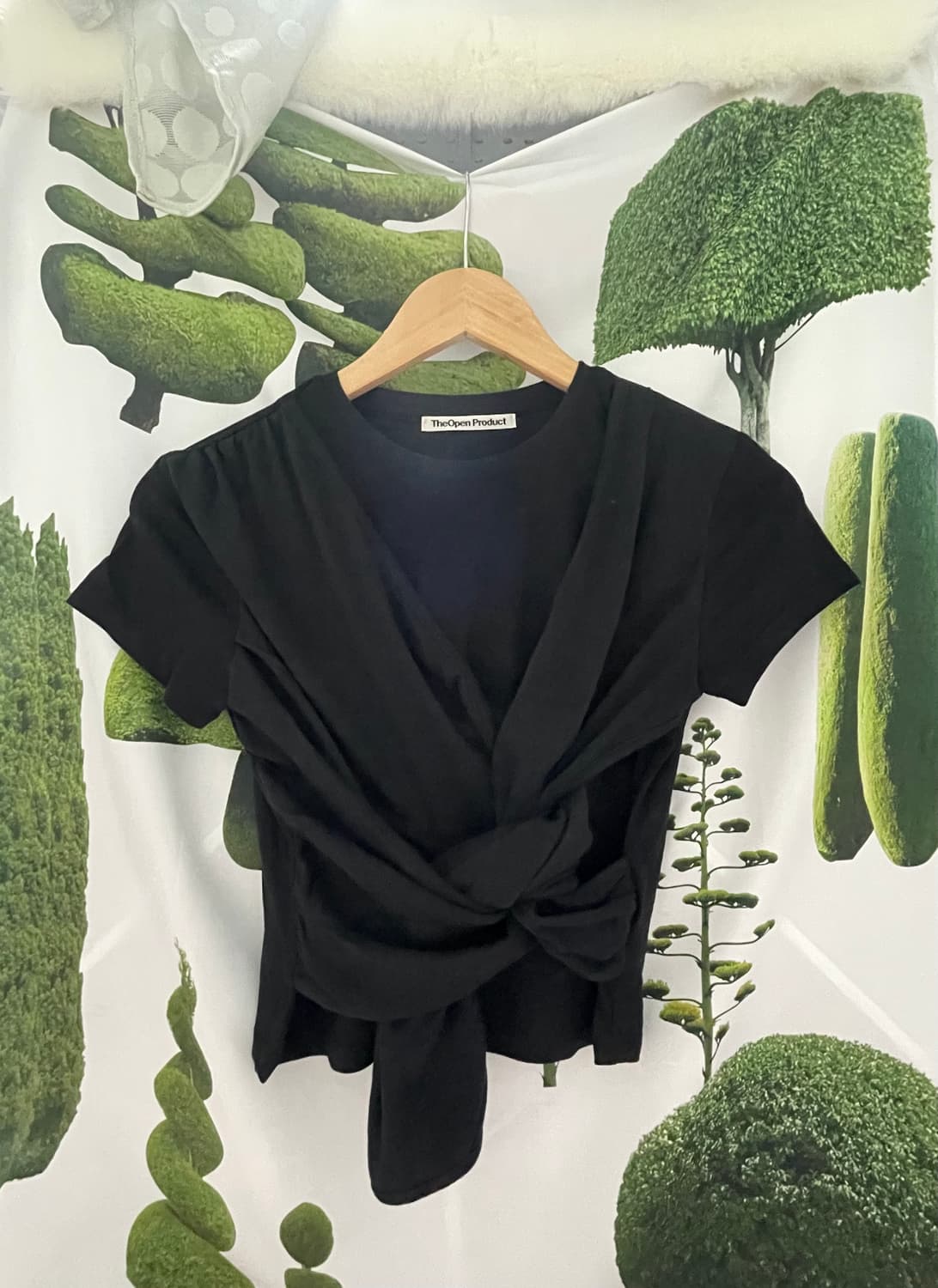 더오픈프로덕트 Traning baby tee 블랙 2사이즈 상품이미지1