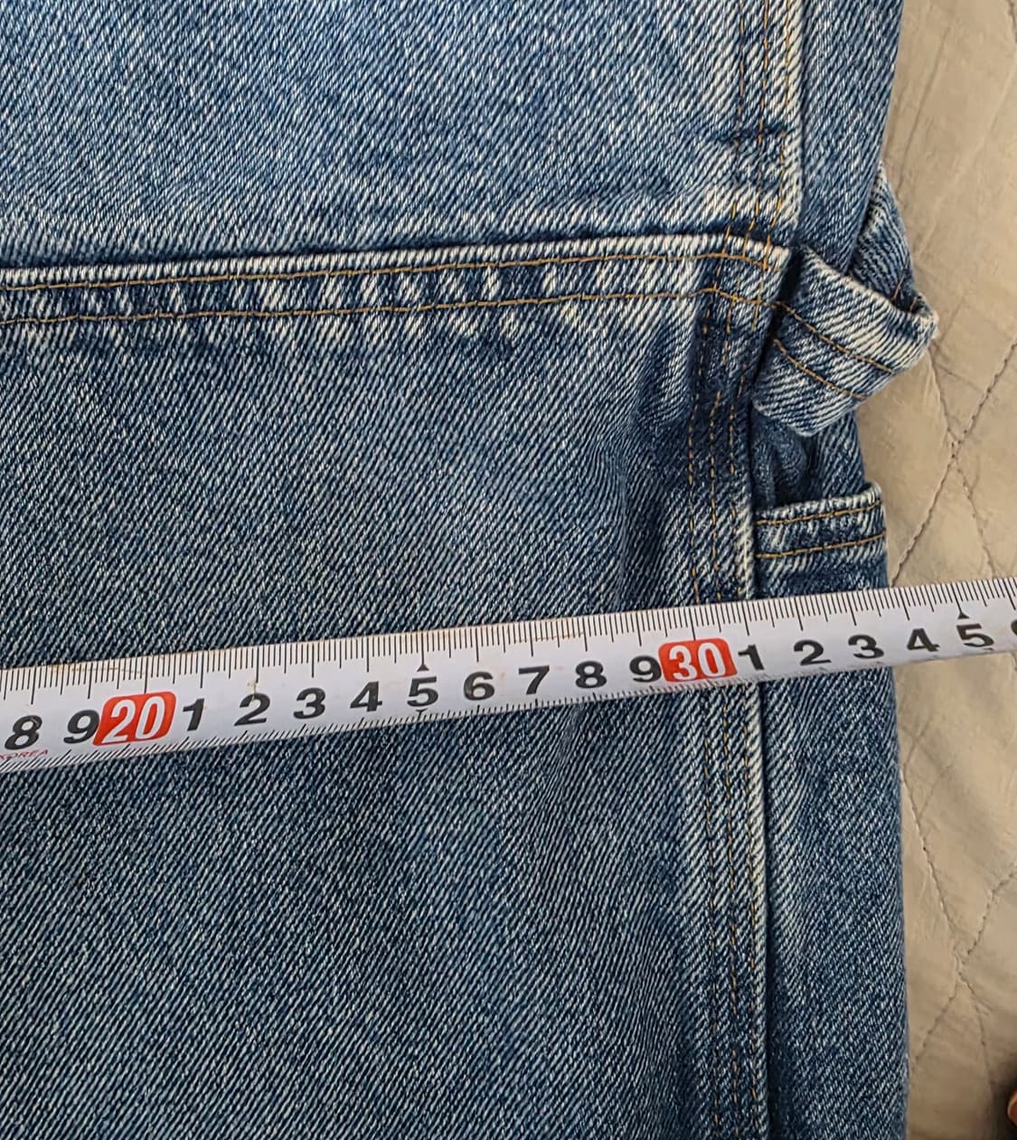 [36X30] 빈티지 칼하트 더블니 데님 B73 DST 굿컨디션 상품이미지8