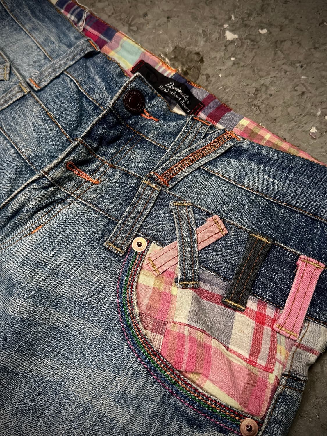 Double Belt Denim Shorts 상품이미지3