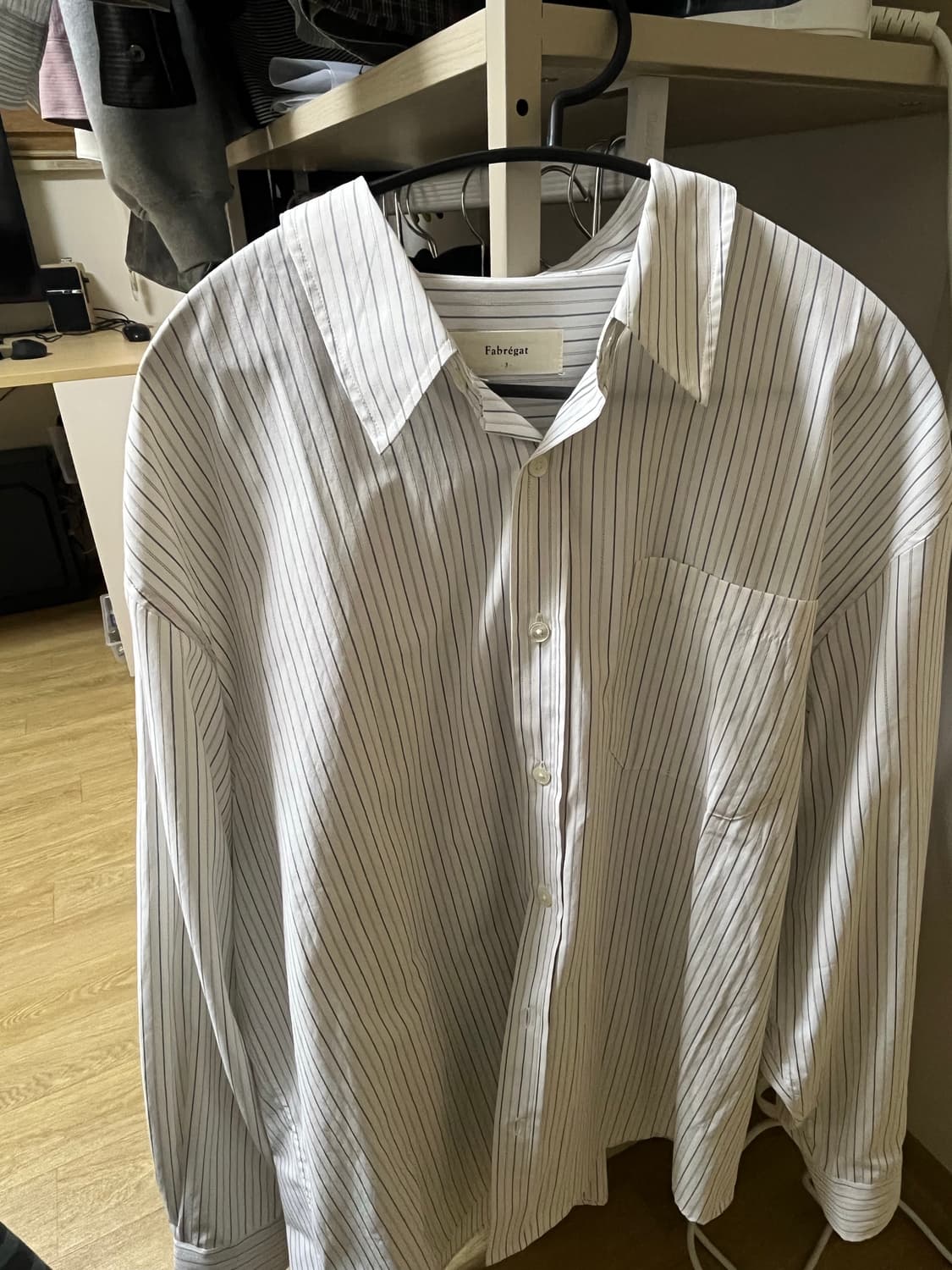 파브레가 로렌 스트라이프 셔츠 3사이즈 상품이미지4