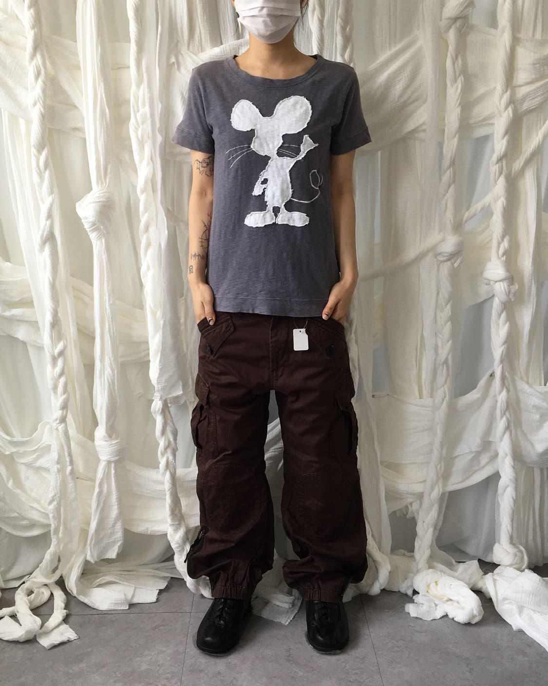 Rat patch t shirt 상품이미지7