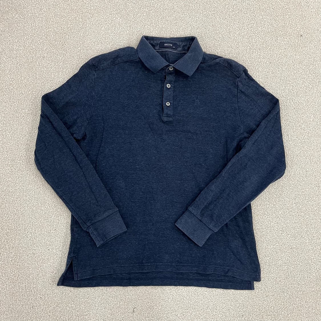 105 헤지스 긴팔 카라 티셔츠 0202M1 상품이미지1