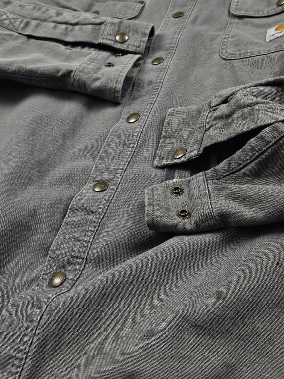 칼하트 캔버스 헤비 플란넬 워크 셔츠 자켓 ( 2XL ) / 10450 상품이미지7