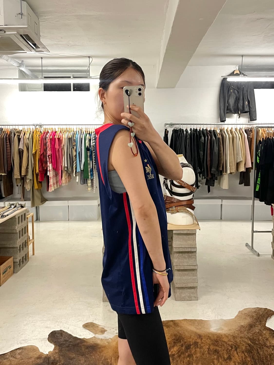 00's ADIDAS france mesh sleeveless  상품이미지2