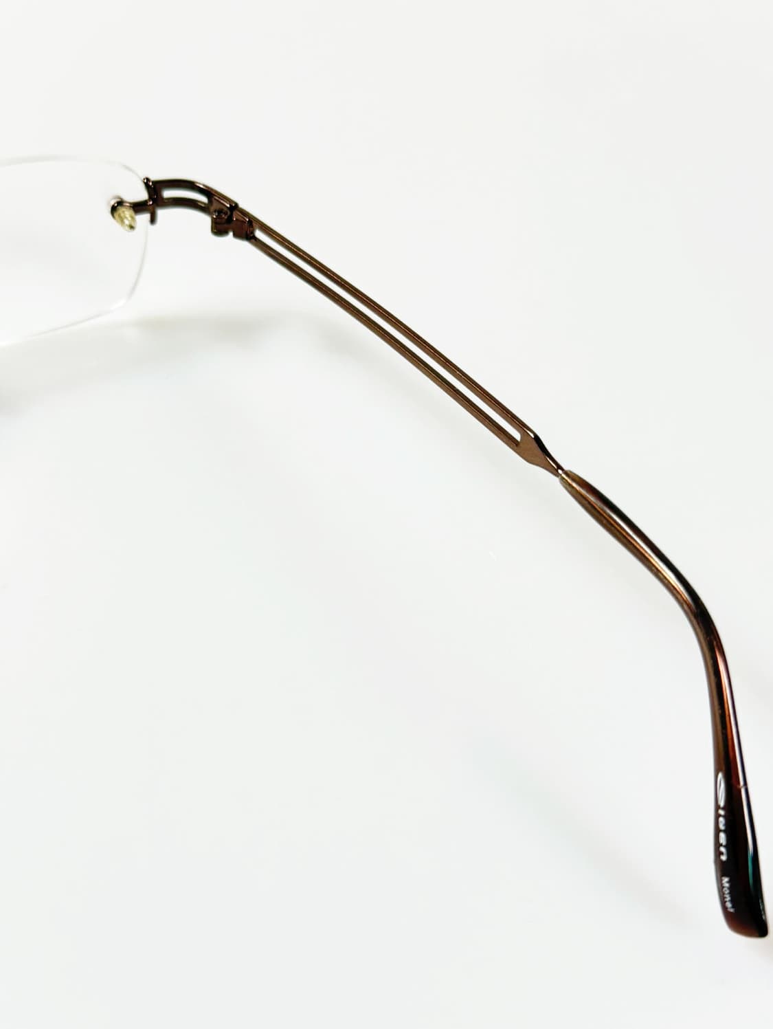 IGEN 무테 스퀘어 메탈 프레임 빈티지 안경 상품이미지6